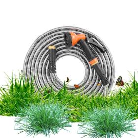 Lightweight Metal Garden Hose(150 ft) for Yard/Outdoor
