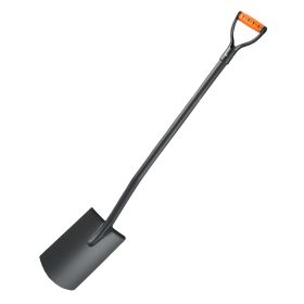 VEVOR Square Shovel, 48 in Heavy-Duty Flat Shovel, Transfer Shovels with Alloy Steel Blade and Non-Slip D-Handle, Detachable and Easy Storage