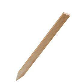 VEVOR Wooden Garden Stakes, 25 Pcs 36 x 0.5 x1.5 in Survey Grading Stakes, Garden Ground Stake with Sharp Point, Fir Wood Plant Support Stake