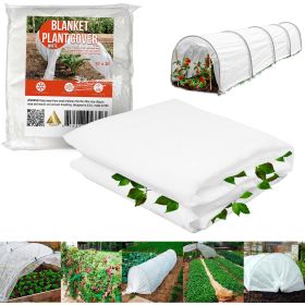 White Plant Covers Freeze Protection