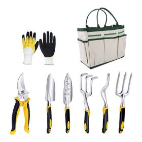 Garden Supplies Household Soil Loosening Planting Gardening Tools (Color: As pic show, Type: 8 PCS/Set)