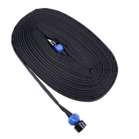 Heavy Duty Soaker Hose Dripping Water Hose Saves 70% Water Consistent Drip Throughout Hose Lightweight Garden Hose Perfect for Garden Flowers Bed (Length: 75ft)